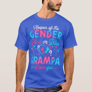 T-shirt Funny Rose Ou Bleu Grampa Vous Aime Révéler Le Sex
