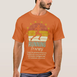 T-shirt Funny Runner Définition Runner Drôle Dys Lo
