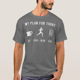T-shirt Funny Running Graphic Marathon Runner Jogger Desig