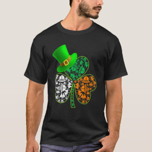 T-shirt Funny Saint Patrick S Day Zoo Keeper Shamrock Casq