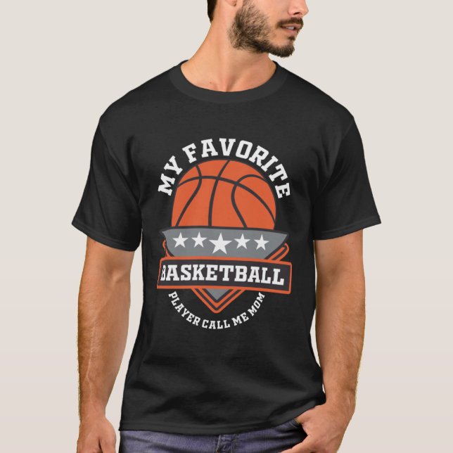 T-shirt Funny Sayings For Basketball For Men Women Family  (Devant)