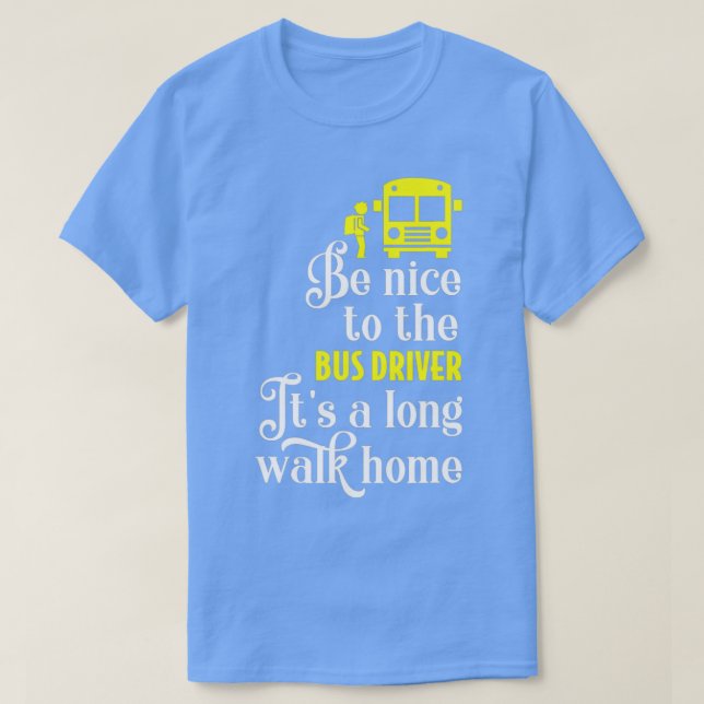 T-shirt Funny School Bus Driver 1 (Design devant)