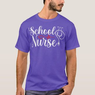 T-shirt Funny School Nurse Doctor Idée Cadeau Pour Infirmi