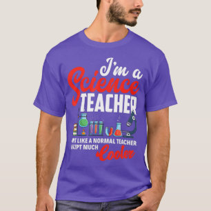 T-shirt Funny Science Enseignant Chimie Biologie Physique