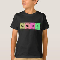 Funny Science Genius Tableau périodique des élémen