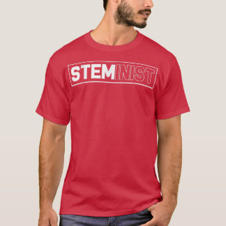 T-shirt Funny Science Steminist Enseignant en technologie