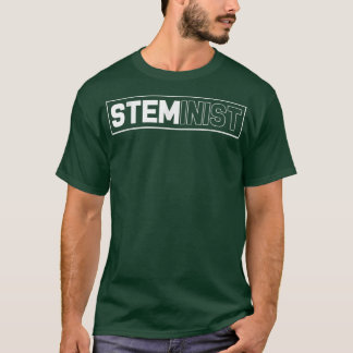 T-shirt Funny Science Steminist Enseignant en technologie