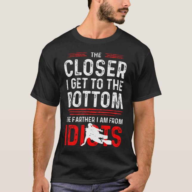 T-shirt Funny Scuba Diver Saying For Diving Instructor Sno (Devant)