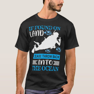 T-shirt Funny Scuba Diving Saying Men Women Freediving Dee