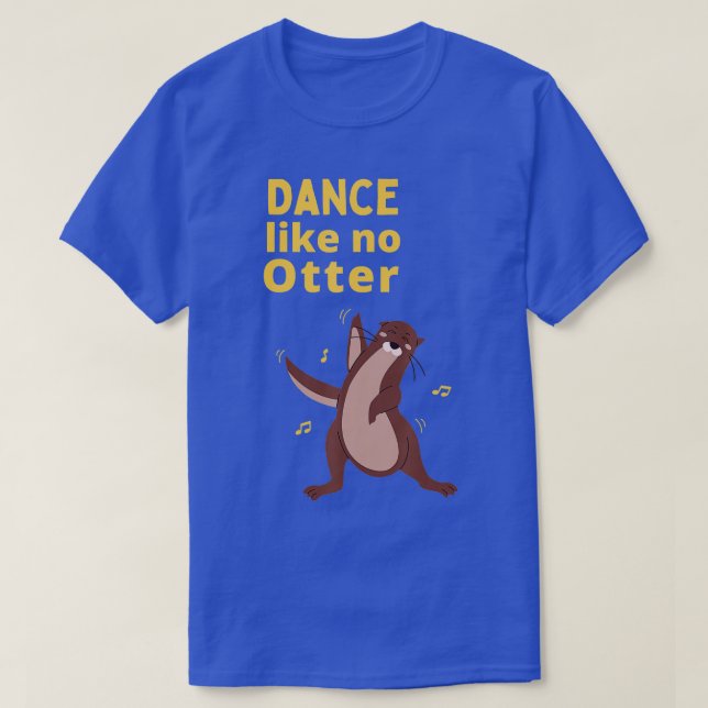 T-shirt Funny Sea Otter (Design devant)