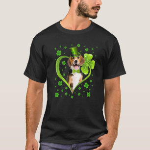 T-shirt Funny Shamrock chiot Beagle Chien St Patrick Jour