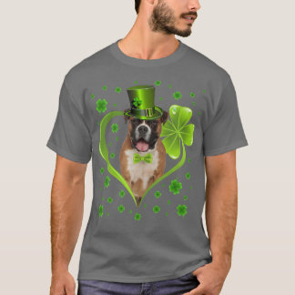 T-shirt Funny Shamrock chiot Boer Chien St 