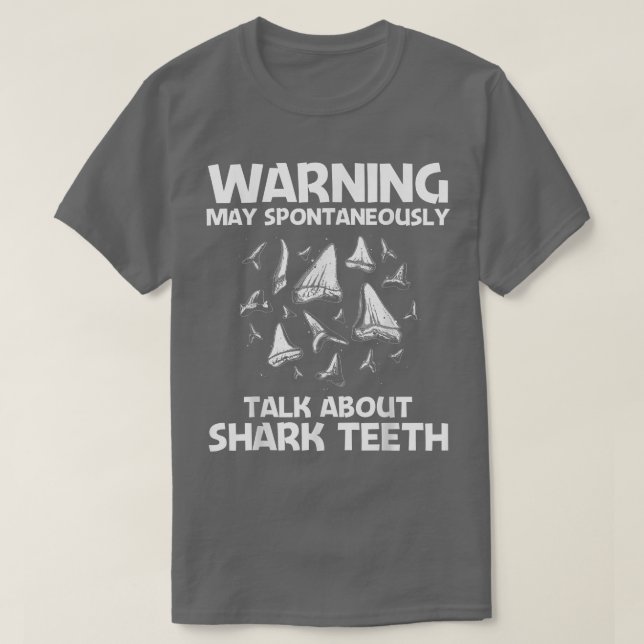 T-shirt Funny Shark Tooth (Design devant)