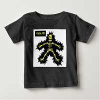 T-SHIRT FUNNY SKELETON HUG ME POUR LES ENFANTS