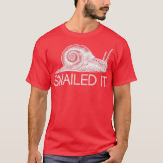 T-shirt Funny Snail Snail Engrais Animaux Cadeau Slug