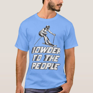 T-shirt Funny Snowboard