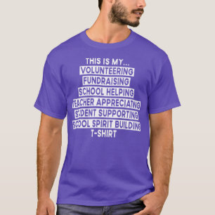 T-shirt Funny Social Worker Volunteer C'Est Mon Volontaire
