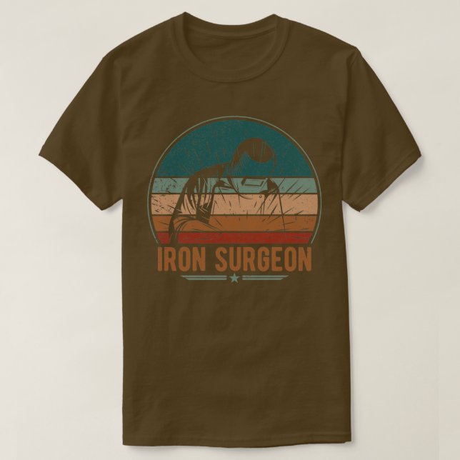 T-shirt Funny Souder Soudure Soudure Rétro Chirurgien Fer (Design devant)