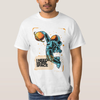 T-shirt funny Space Slam Dunk