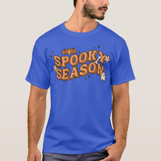 T-shirt Funny Spooky Season Happy Halloween Cute Boo For M