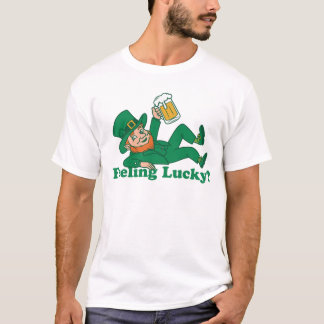 T-shirt Funny St Patricks Day Leprechaun Shirt
