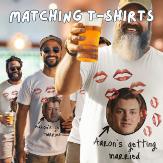 T-shirt Funny Stag Do costume Bachelor Party Groom pour êt
