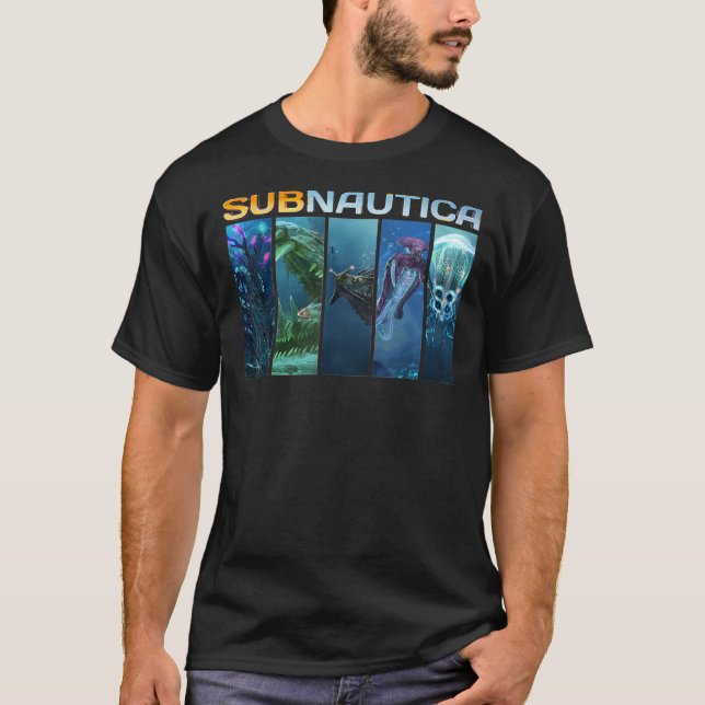 T-shirt Funny Subnautica Design Arts Multiplayer Gamer Cla (Devant)