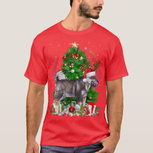 T-shirt Funny Suédois Vallhund sapin de Noël Light Pyjama