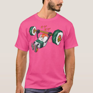 T-shirt Funny Sushi Poids Lifting Fitness Hommes Femmes K