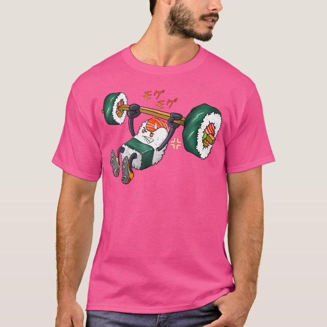 T-shirt Funny Sushi Poids Lifting Fitness Hommes Femmes K (Devant)