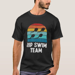 T-shirt Funny Swim Team Vasectomie Vintage Jour