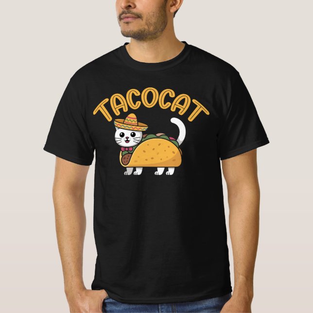 T-shirt Funny Tacocat (Devant)
