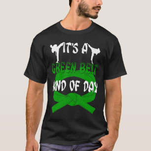 T-shirt Funny Taekwondo Shirt Karate C'Est Une Ceinture Ve