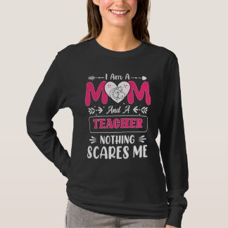 T-shirt Funny Teacher Maman, Teacher Maman Funny