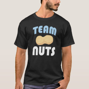T-shirt Funny Team Nuts Baby Boy Genre Reveal Annonce