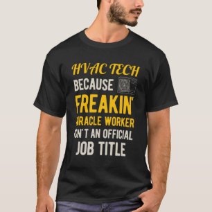 T-shirt Funny Technicien Hvac