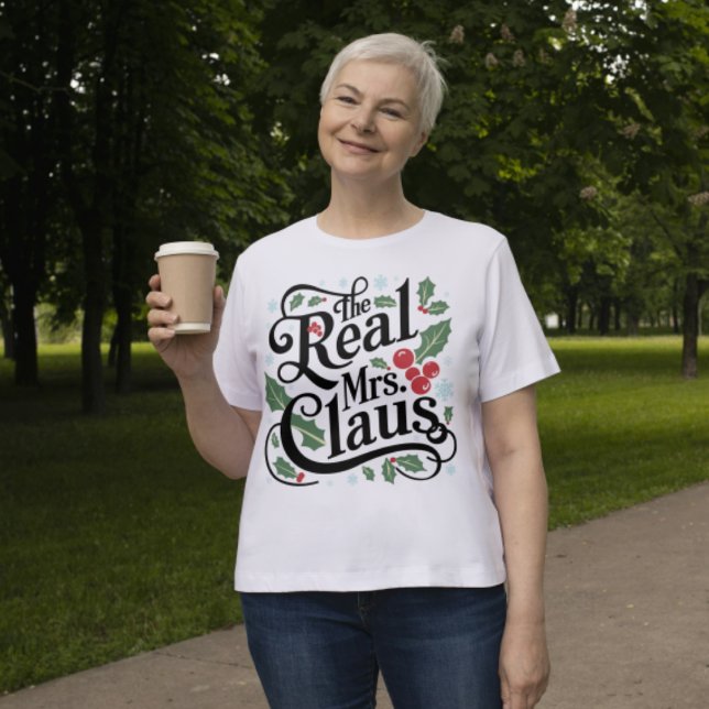 T-shirt Funny Tee - shirts de Noël de famille | La vraie M (Créateur téléchargé)