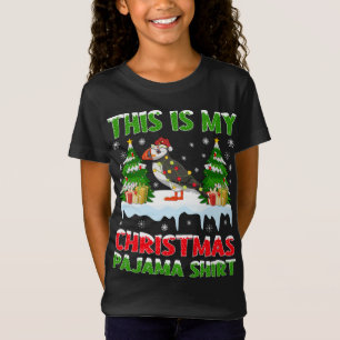 T-Shirt Funny This Is My Christmas Pajama Puffin Christmas