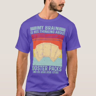 T-shirt Funny Trading Card Game TCG Retro Mon Cerveau Est 