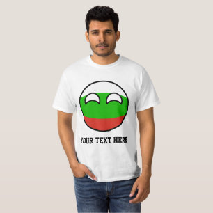 T-shirt Funny Trending Geeky Bulgarie Camptryball