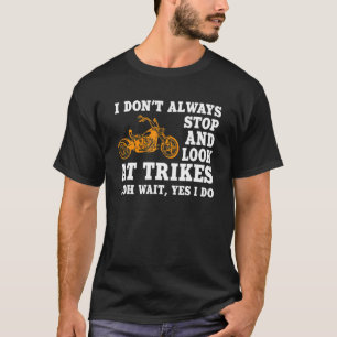 T-shirt Funny Trike Motorcycle Triker Biker