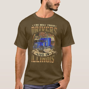 T-shirt Funny Truckers LES MEILLEURS CONDUCTEURS DE CAMION