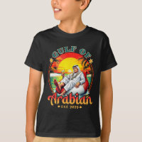 Funny Trump Chemise Golfe De L'Arabe Est 2025 Funn