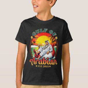 T-shirt Funny Trump Chemise Golfe De L'Arabe Est 2025 Funn