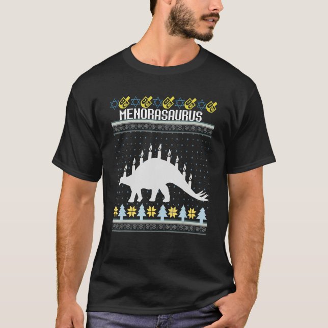 T-shirt Funny Ugly Hanukkah (Devant)