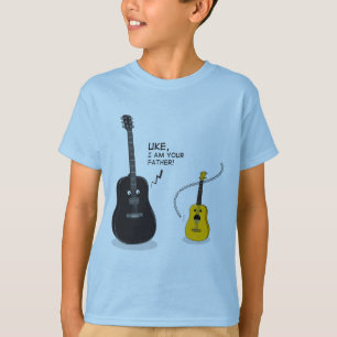 T-shirt Funny Uke, je suis ton père !Coussin