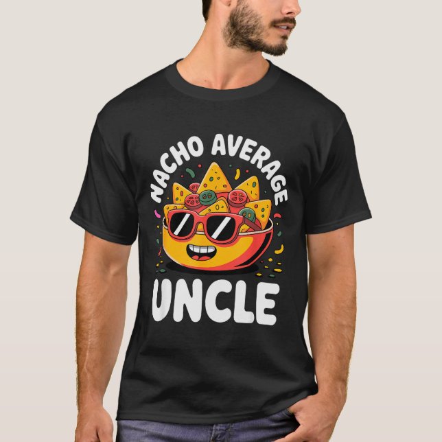 T-shirt Funny Uncle Design For Uncle Men First Time Uncle  (Devant)