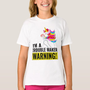 T-shirt FUNNY UNICORN générateur de problèmes
