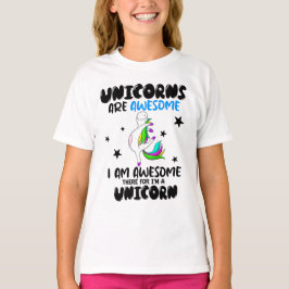 T-shirt FUNNY UNICORN Je suis génial