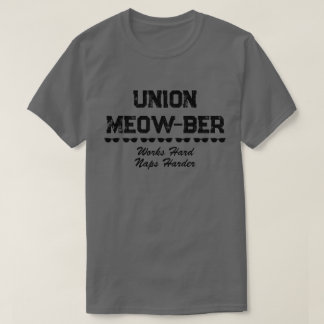 T-shirt Funny Union Meow-ber